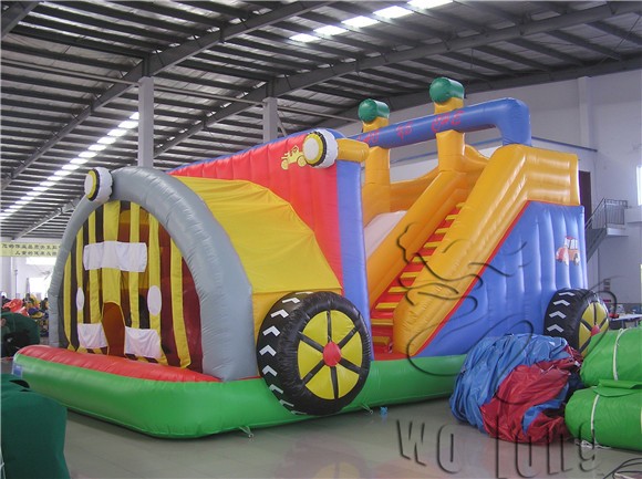 popular inflatable bouncy slides
