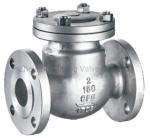 Industrial Flanged Non Return Valve in Stainless Steel with ANSI 150lb
