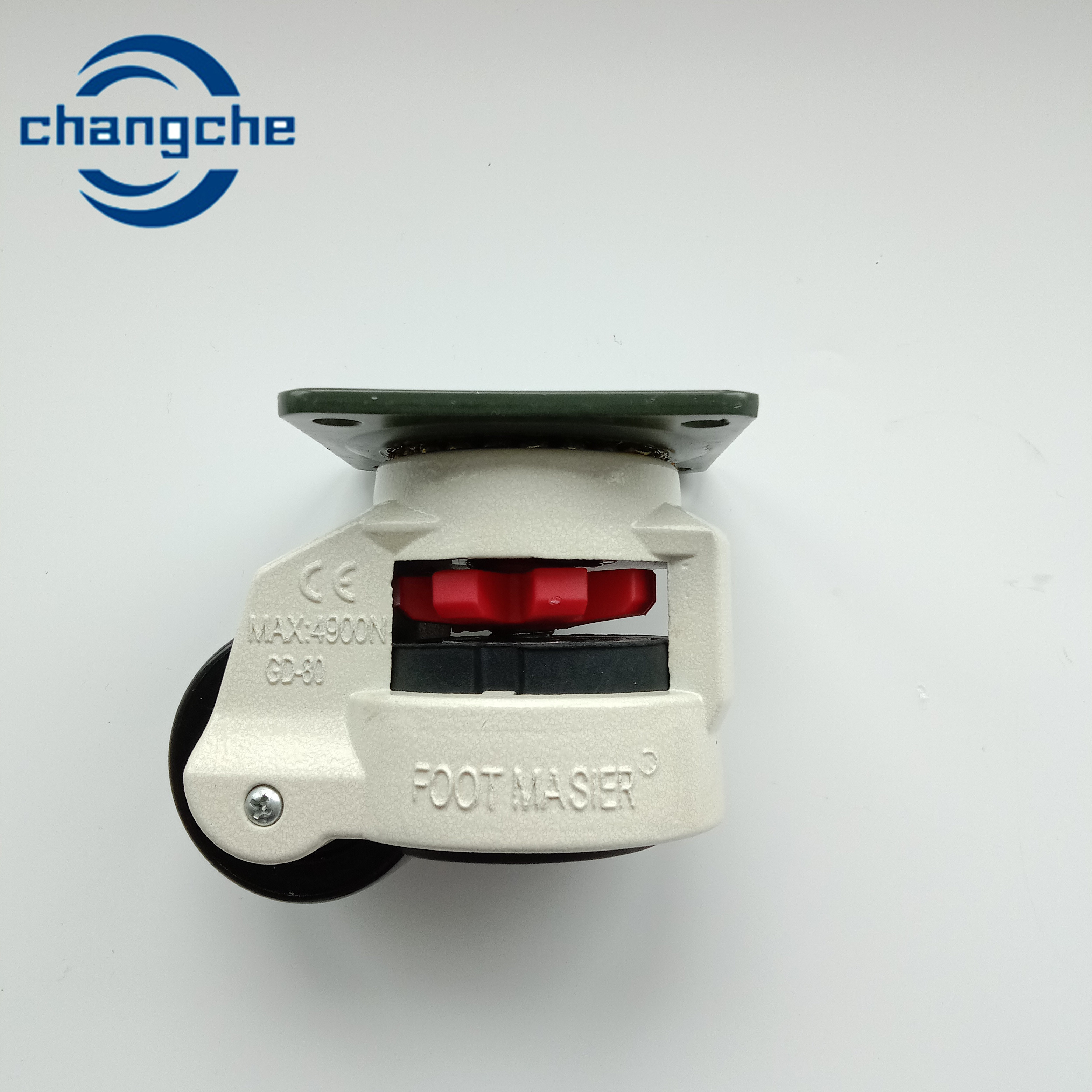 2 Inches Wheel Width Medical Caster Wheels with Foot Brake - 100Lbs