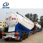 FUWA BPW Optional 3 Axle Cement Carrier Trailer Tanker Truck for Bulk Silo Tank