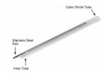 PE 1mm 1.2mm Fiber Optic Components Cable Protection Fusion Splice Sleeve