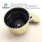 Aluminum Plastic Disc Flip Top Cap Gold Cap Plastic And Aluminum Cap on sale