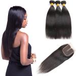 Unprocessed Indian Human Hair Bundles / No Shedding Wavy Virgin Indian Hair