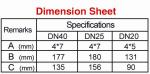 DN25 Brass Phoenix Tale 1" Parabolic Dancing Fountain Nozzles