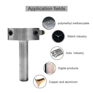 Quality Mirror Finish 3mm MCD Diamond End Mill For Ring Bangle wholesale