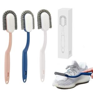 Quality Soft Shoe Cleaning Brush Three Sided Household Multifunctional Cleaning Brush wholesale