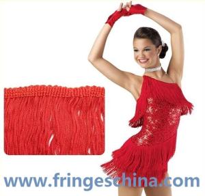 Quality Charming hot selling rayon stretch fringe for dancewear/dresses/skirt wholesale