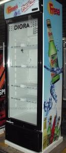 Quality 220L Upright Beverage Cooler Refrigerator With Low Energy Consumption wholesale
