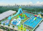 Safety Outdoor Playground Inflatable Water Parks For Adult And Kids / Aqua Park