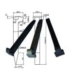 Q235 A Steel Grade 4.8 6.8 8.8 10.9 Screw Bolt For Wood Sleeper