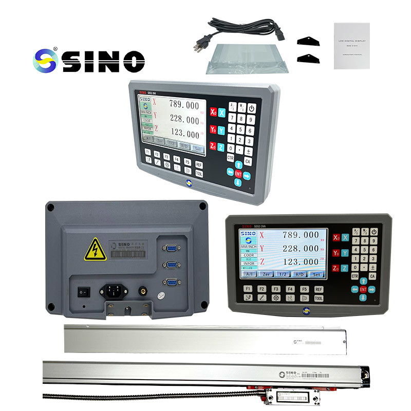 SINO 3 Axis DRO Readout For Accurate Lathe Milling Machine Positioning Control