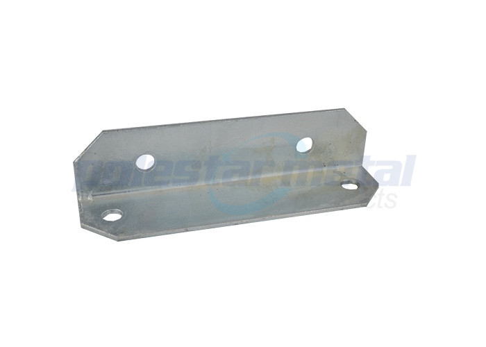 Zinc Plated Steel Construction Hardware , Heavy Duty Brackets Hardware