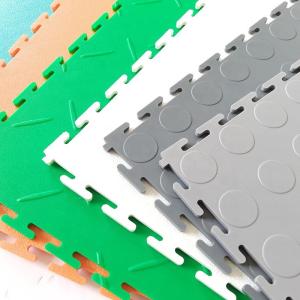 Quality Waterproof Gray PVC Garage Flooring Tile For Indoor Outdoor wholesale