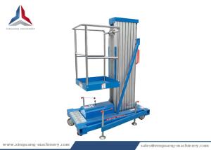 Quality 10m Platform Height Single Mast Hydraulic Aluminum Lift Table wholesale
