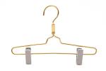 Betterall Beautiful Plastic Clips Pant Usage Metal Gold Hanger