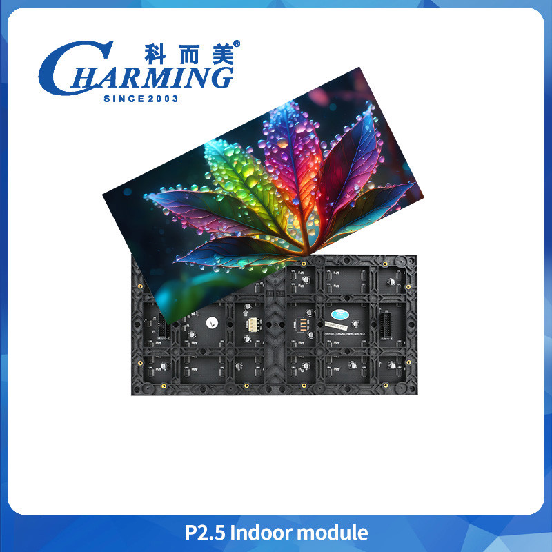 62500dot/m² Full Color 256x128 P5 Indoor Led Module 1/16 Scan SMD2020 Led Video Wall For Indoor Conference Room Display