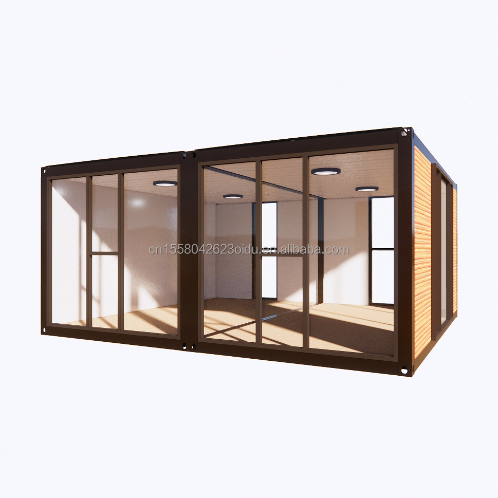 Aluminum Alloy Windows Expandable Wooden Container House for EU 20ft 40ft Modern Design Outdoor Hotel and Vocation