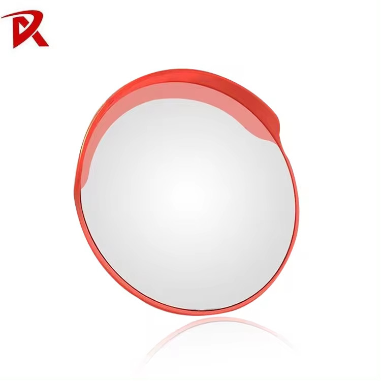 100cm Dia Convex Mirror PC Orange Safety Mirror Dome
