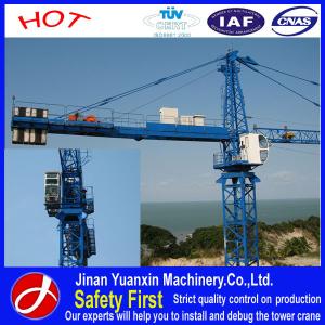 Quality Yuanxin factory price 8t YX5613 tower crane for sale wholesale