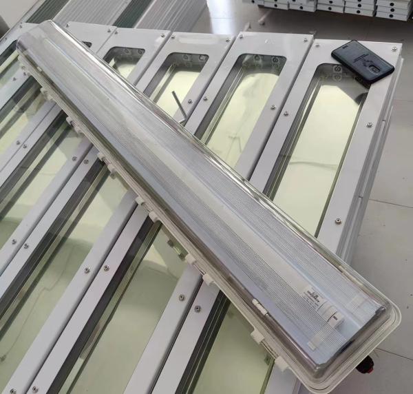 T8 Liner Anti-Corrosion Stainless Steel Grp Explosion Proof Fluorescent Lamp