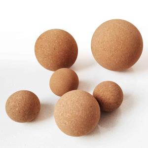 Quality Dia 70mm BSCI Natural Cork Ball Lid Heat Resistance Moisture Proof For Jars wholesale