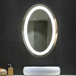 Stylish W24"xH36" Mirror Size LED Bath Mirrors for Modern Hotel Interior Wall