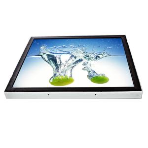 Quality VGA DVI Infrared IR Multi Touch Screen Monitor 250cd/M2 Wall Mount wholesale