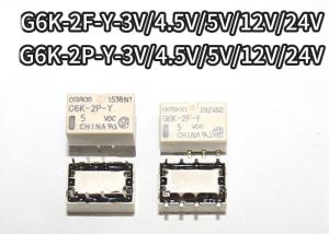 Quality Omron Signal Relay G6K-2P-Y G6K-2F-Y-DC3V 4.5V 5V 12V 24VDC wholesale