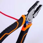 9inch Industrial Laser Wire Stripping Hardened Cutting Combination Cutting Plier