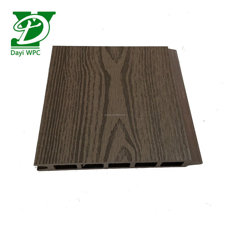 Customizable Garden WPC Fence Wood Plastic For Privacy Erosion Resistant