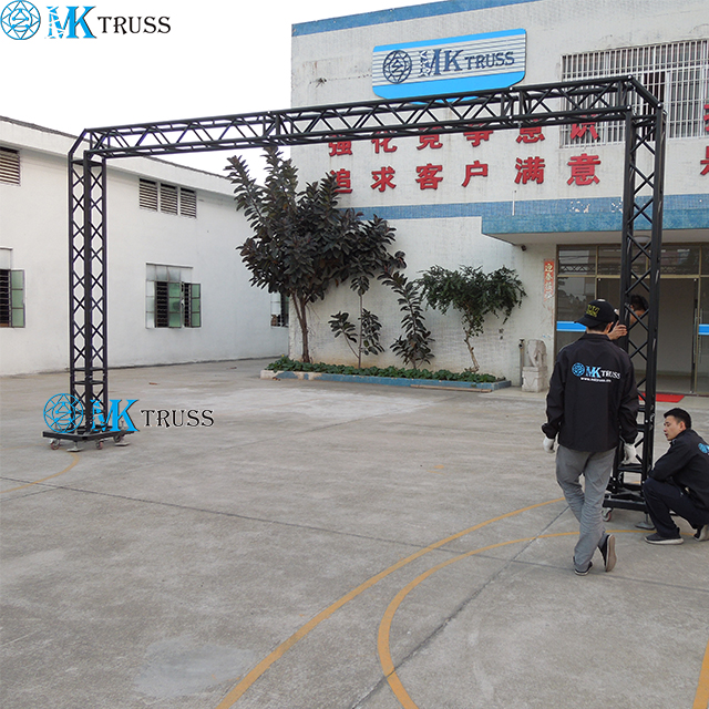 Aluminum Alloy 6082-T6 Outdoor Event Fork Coupler Truss Stage System for Hanging Speakers
