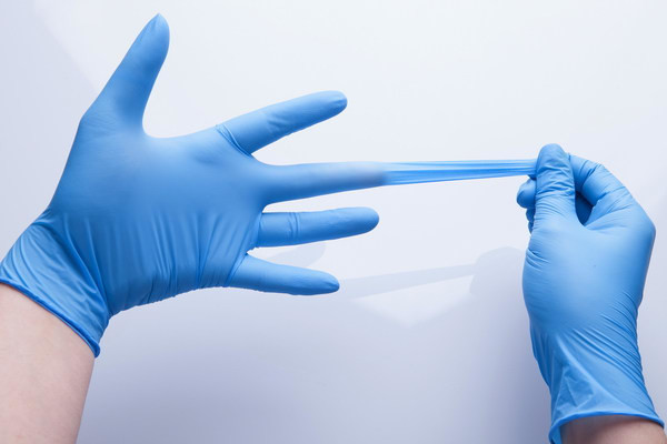 Medical Safety Disposable Nitrile Examination Gloves Multi - Purpose Tear Resistant