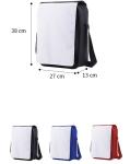 Personalized Small Size Sublimation shoulder Bag Crossbody Messenger Bag DIY