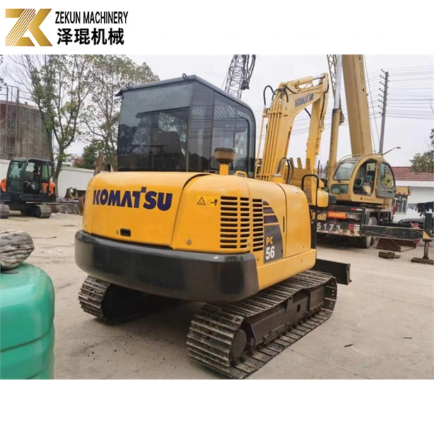 Komatsu PC56-7 Mini Excavator with 5 Ton Operating Weight and Durable Diesel Engine