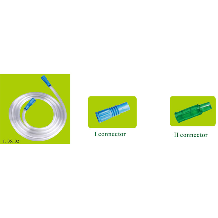 Medical Disposable High Quality Suction Connecting Tubing Yankauer Suction Tube for Surgical
