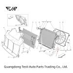 Water Radiator Temperature Sensor for Maserati Quattroporte Levante Ghibli