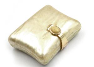Quality Customized Acrylic Clutch Bag , Lady Beige Clutch Bag Handbag For Evening wholesale
