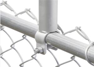Metal 3mm 6 Ft Cyclone Fence Hot Dipped Galvanized Wire