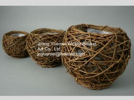 wicker basket manufacturer garden basket set willow plant baskets stock fast