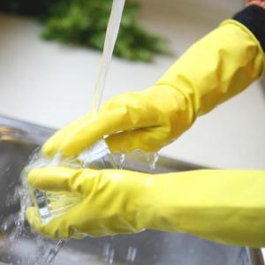 Quality Reusable Water Proof Latex 60g 30cm Dishwasher Hand Gloves wholesale