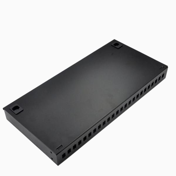 1.0mm Thickness High Density Fiber Patch Panel For Rural Telephone Network