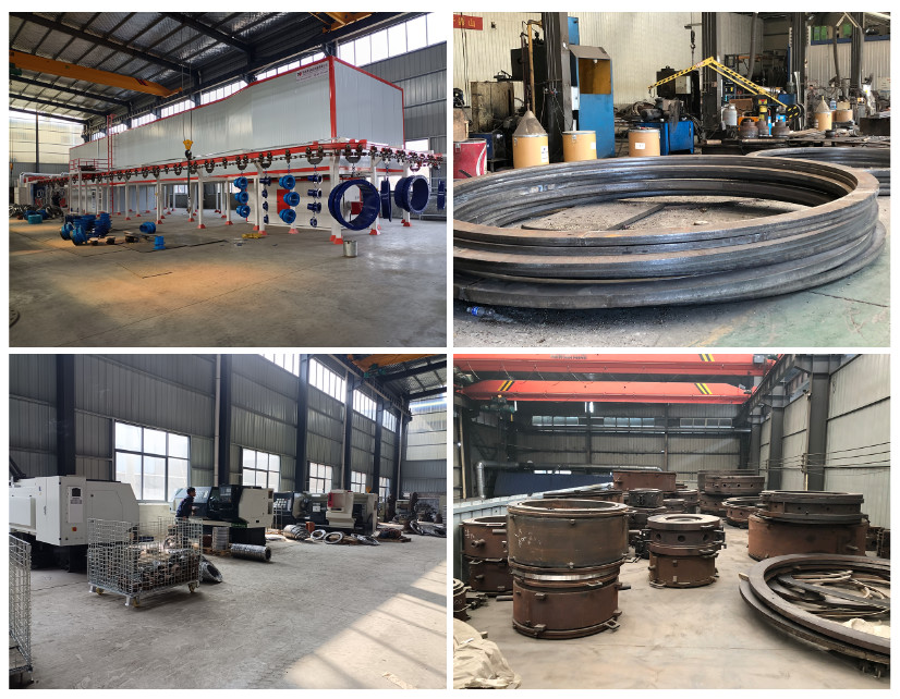 EPDM Double Sphere Expansion Joint Pipe Fittings Small Pump Flanged Rubber Bellows