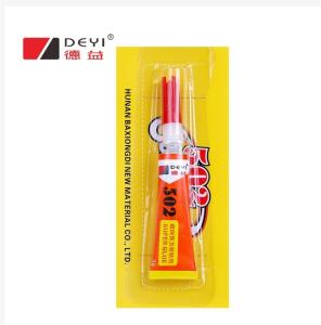 Quality 12pcs 3g 502 Super Glue Industrial Strength Adhesive For Various Surfaces wholesale