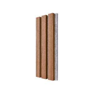 Quality Sound Proof Walnut Acoustic Wood Slat Panels Eco Friendly Engineered Veneer Finish wholesale