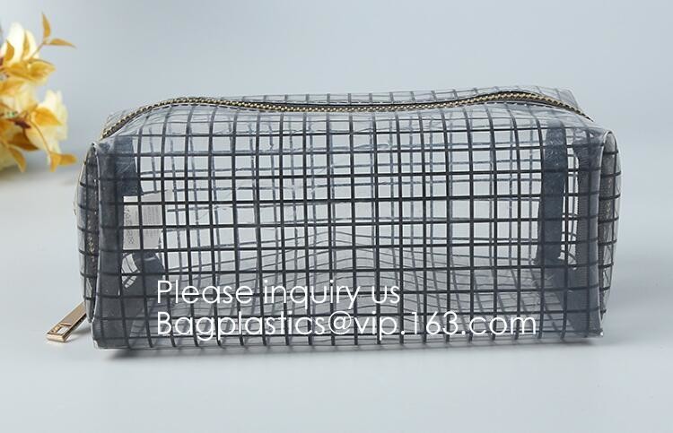 Waterproof PVC Cosmetic Pouch Wholesale Cheap Make Up Makeup Case Bag Travel Toiletry Pouch Organizer, bagease, bagplast