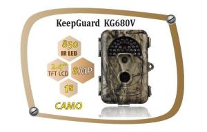 China Waterproof IP54 8MP Trial Camera Wildlife Motion Camera KeepGuard 680NV on sale
