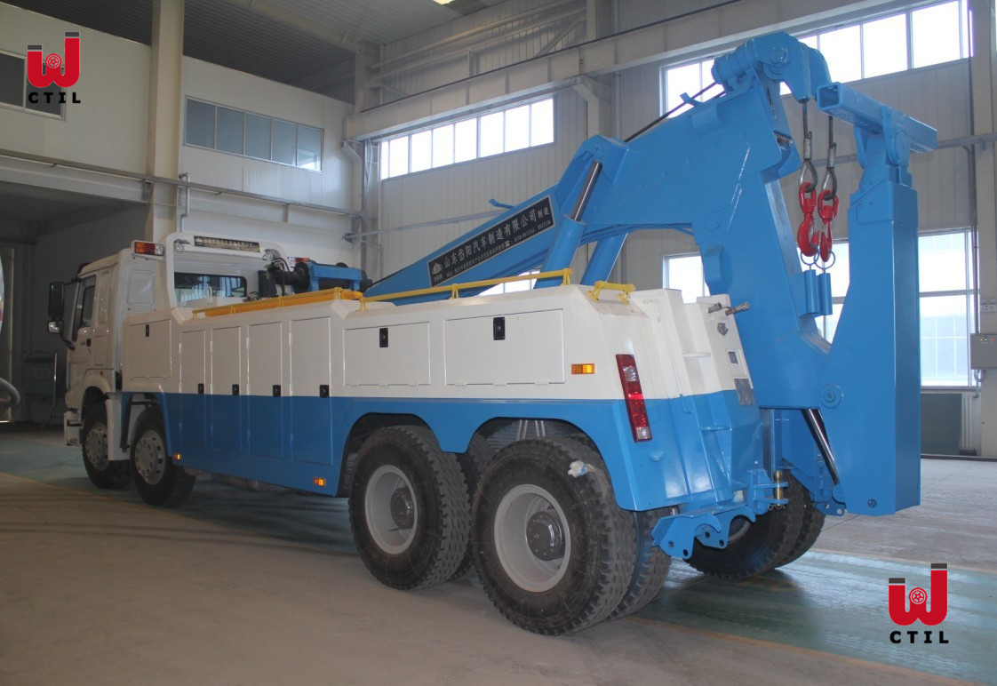 WD615.62 Wrecker Tow Truck 9.726L Heavy Duty Towing Manual EURO 5