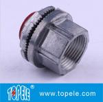 1/2" to 4" Insulated Zinc Die Cast Threaded Rigid Threaded Watertight Hub