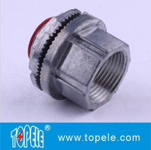 Quality 1/2&quot; to 4&quot; Insulated Zinc Die Cast Threaded Rigid Threaded Watertight Hub Connector Fittings wholesale