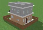 Lightweight Prefab Steel Villa Duplex Steel Frame Apartment Building Galvanized